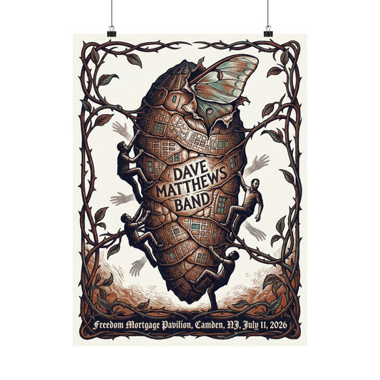 Dave Matthews Band | July 11, 2026 | Camden, NJ | Concert Poster
