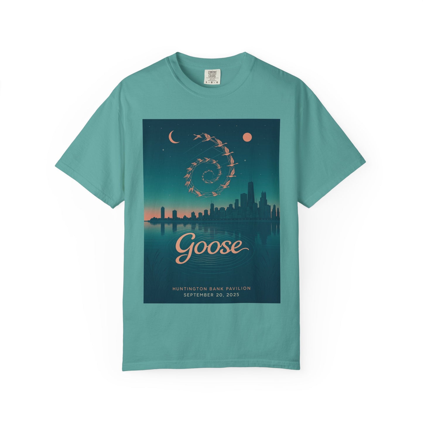 Goose | 9/20/25 | Chicago, IL | Concert t-shirt  | V1