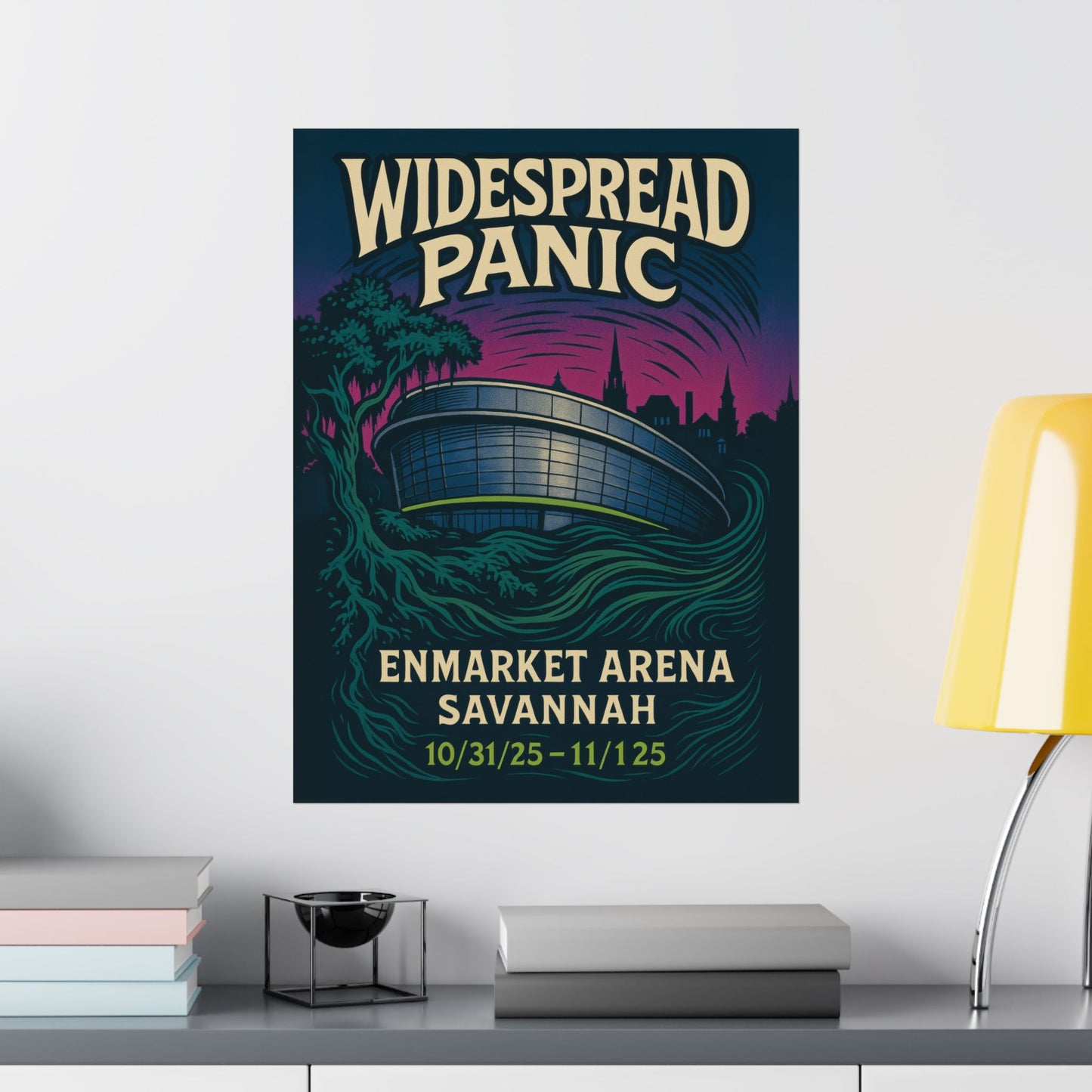 Widespread Panic Savannah Enmarket Arena Halloween 2025 | Variant 3