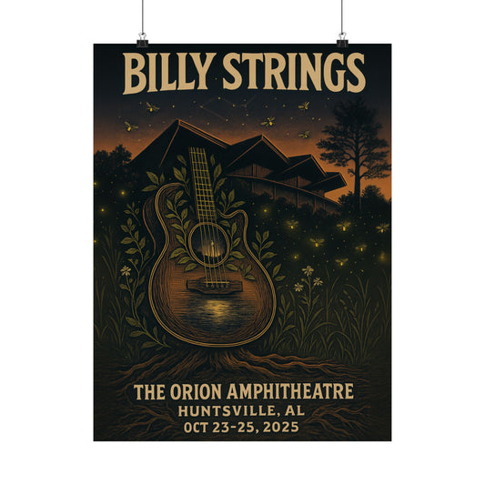 Billy Strings Huntsville | October 23-25, 2025| The Orion Amphitheatre | Variant 3