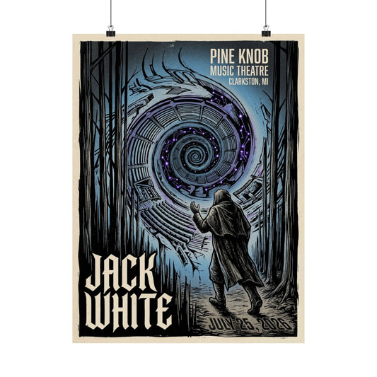 Jack White | July 25, 2026 | Clarkston, MI | Concert Poster