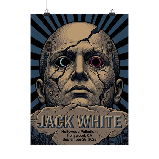 Jack White | September 28, 2026 | Hollywood, CA | Concert Poster