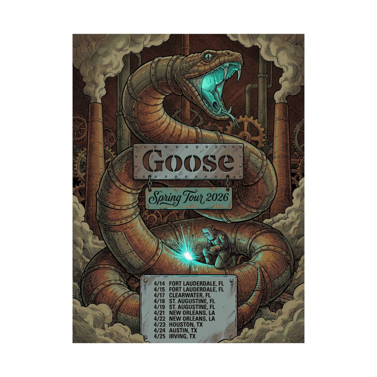 Goose | Spring Tour 2026 | Tour Poster V2