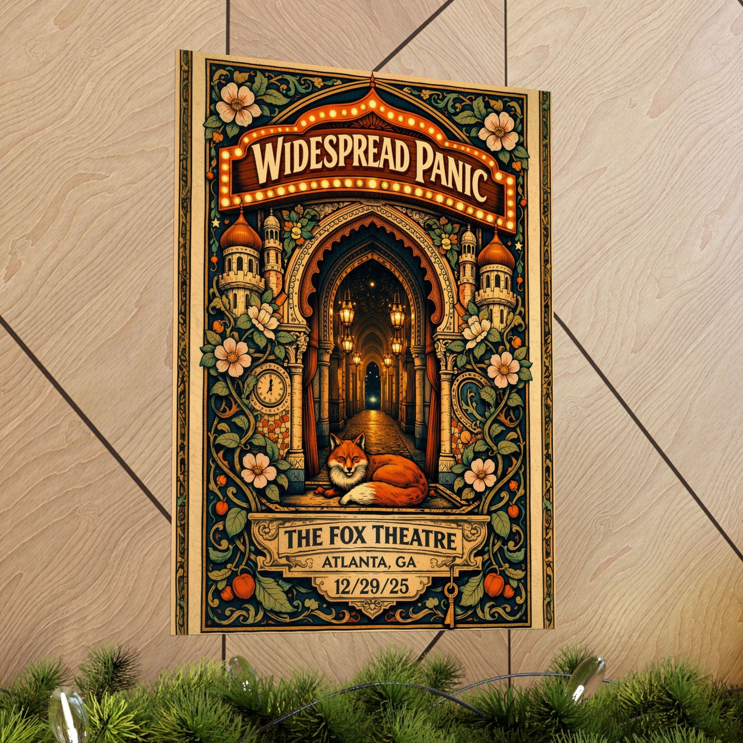 Widespread Panic | 12/29/25 | Atlanta, GA | Concert Poster  | N1
