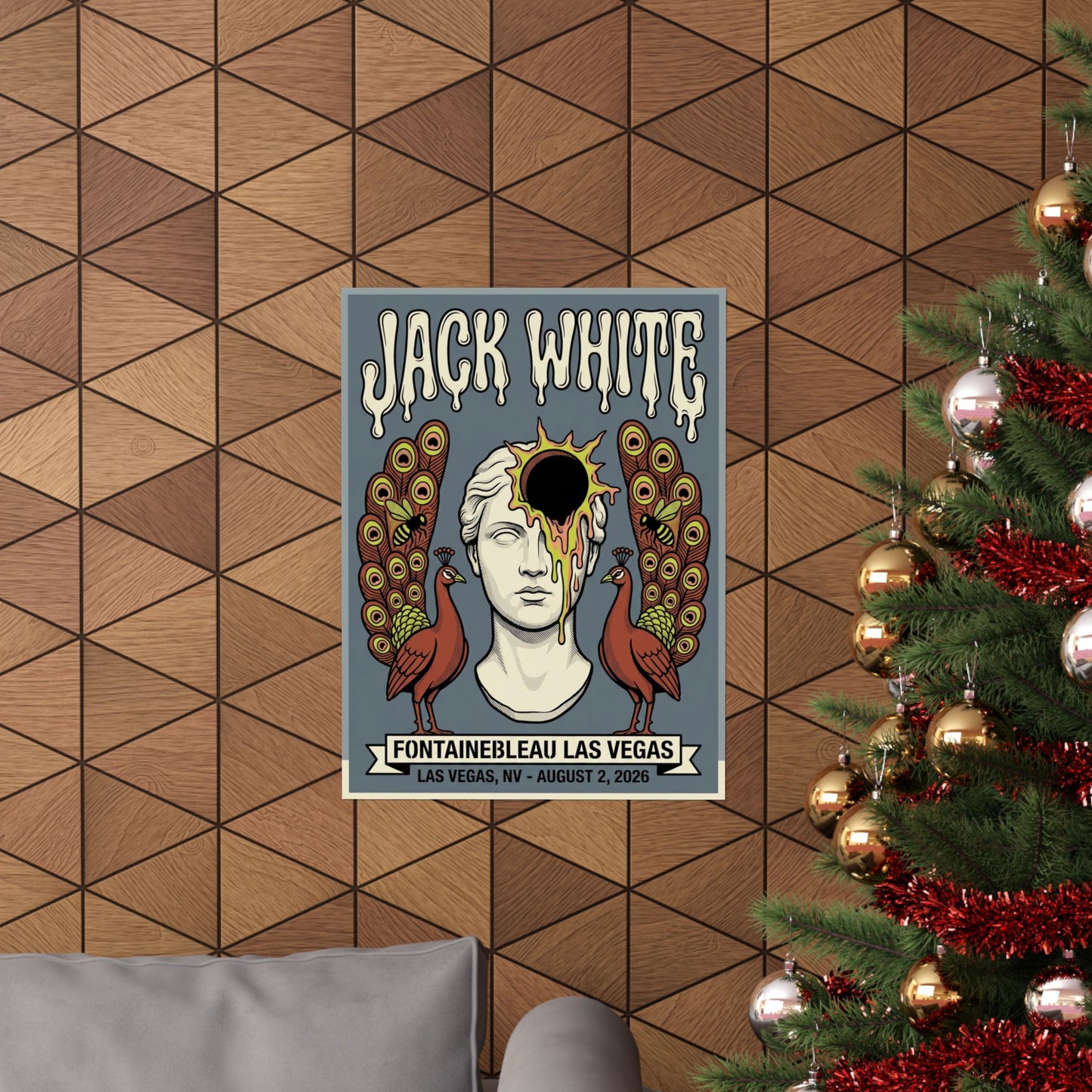 Jack White | Las Vegas, NC | August 2, 2026 | Concert Poster