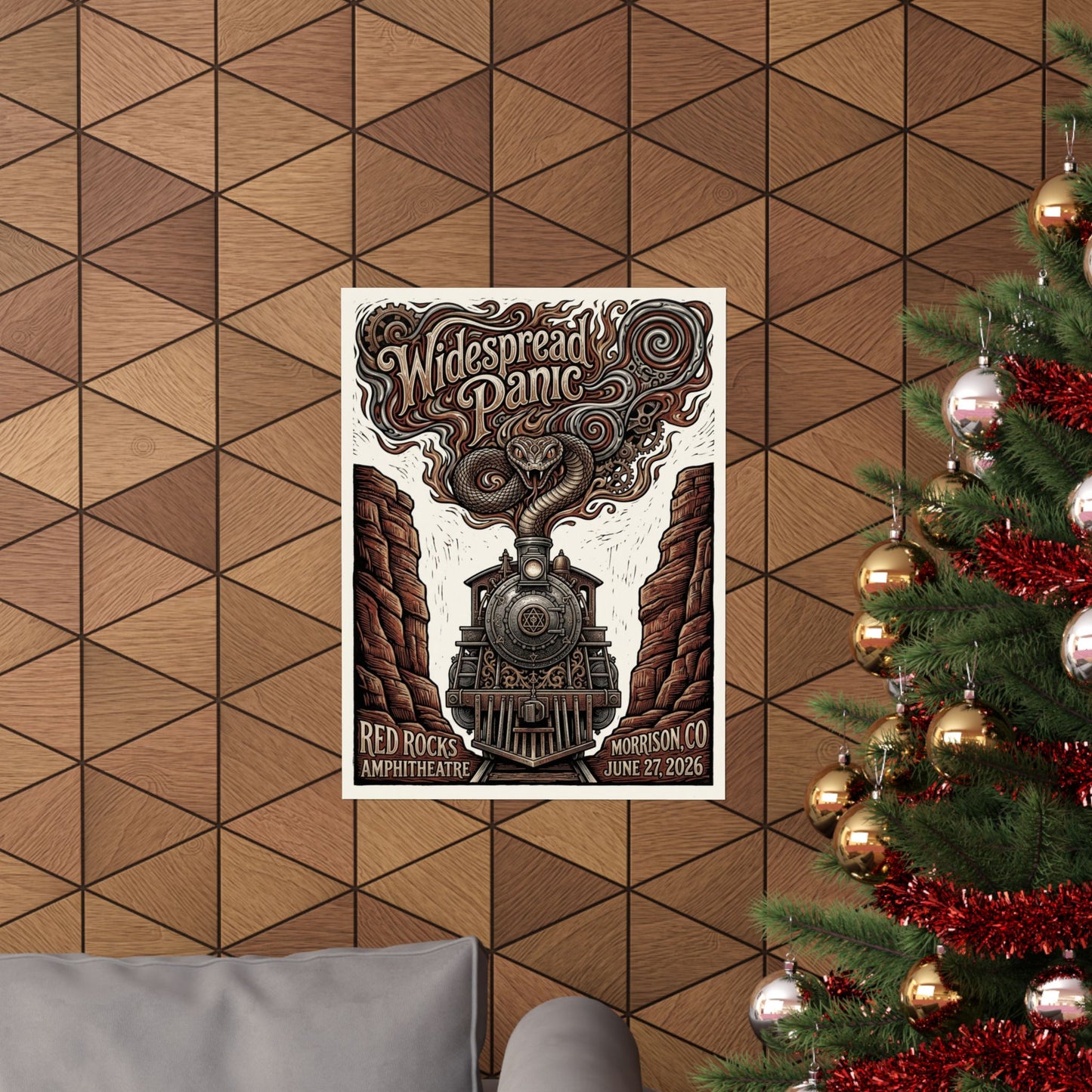 Widespread Panic | 06/27/26 | Morrison, CO | Concert Poster