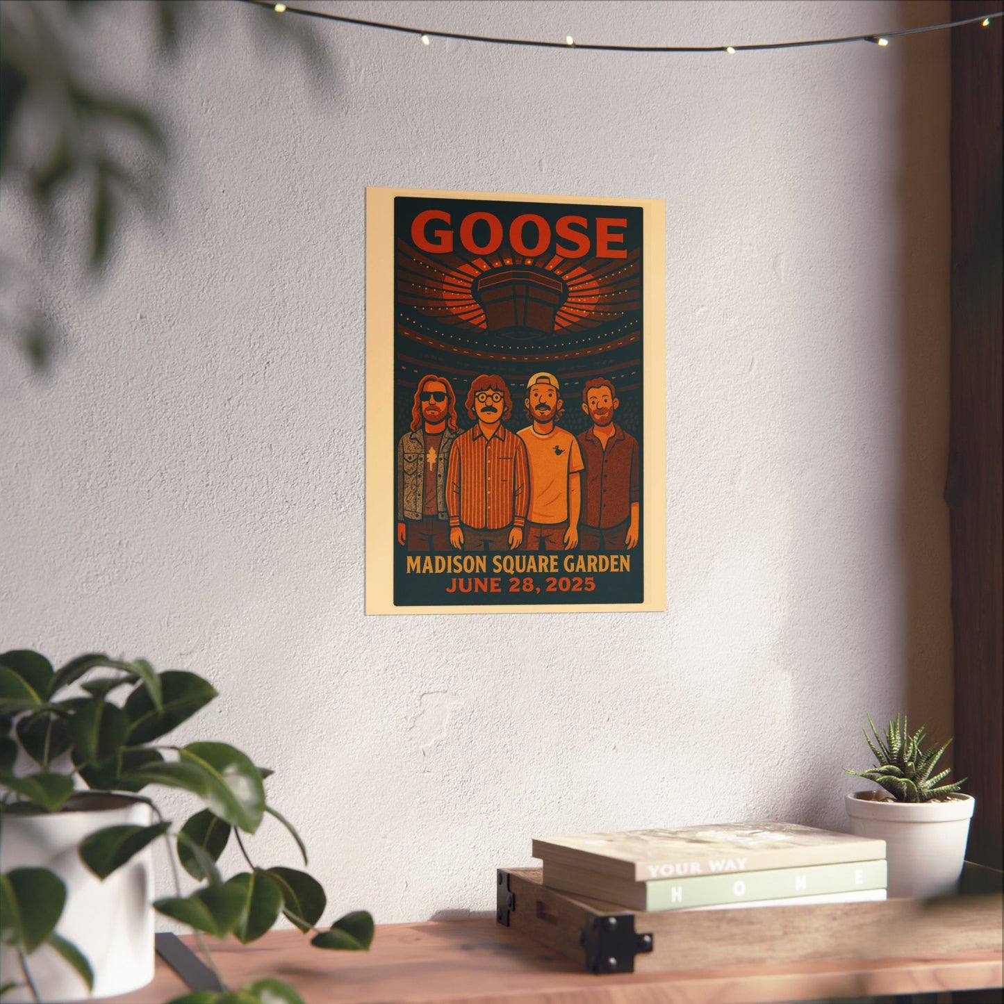 Goose Madison Square Garden Poster - June 28 2025