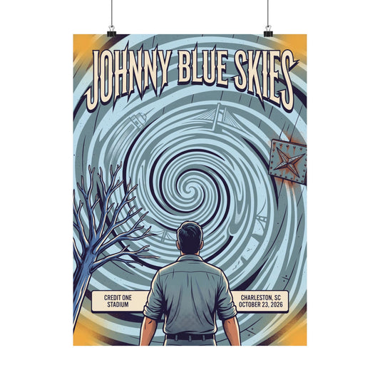 Johnny Blue Skies | October 23, 2026 | Charleston, SC | Concert Poster