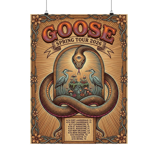 Goose | Spring Tour 2026 | Tour Poster V1