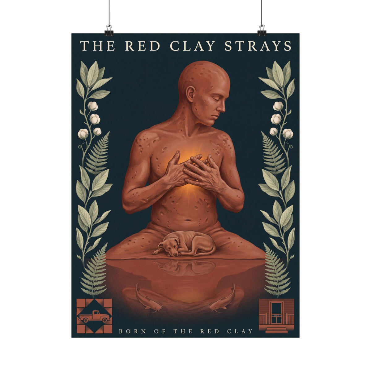 The Red Clay Strays | The Clay Begins to Stand | Band Print
