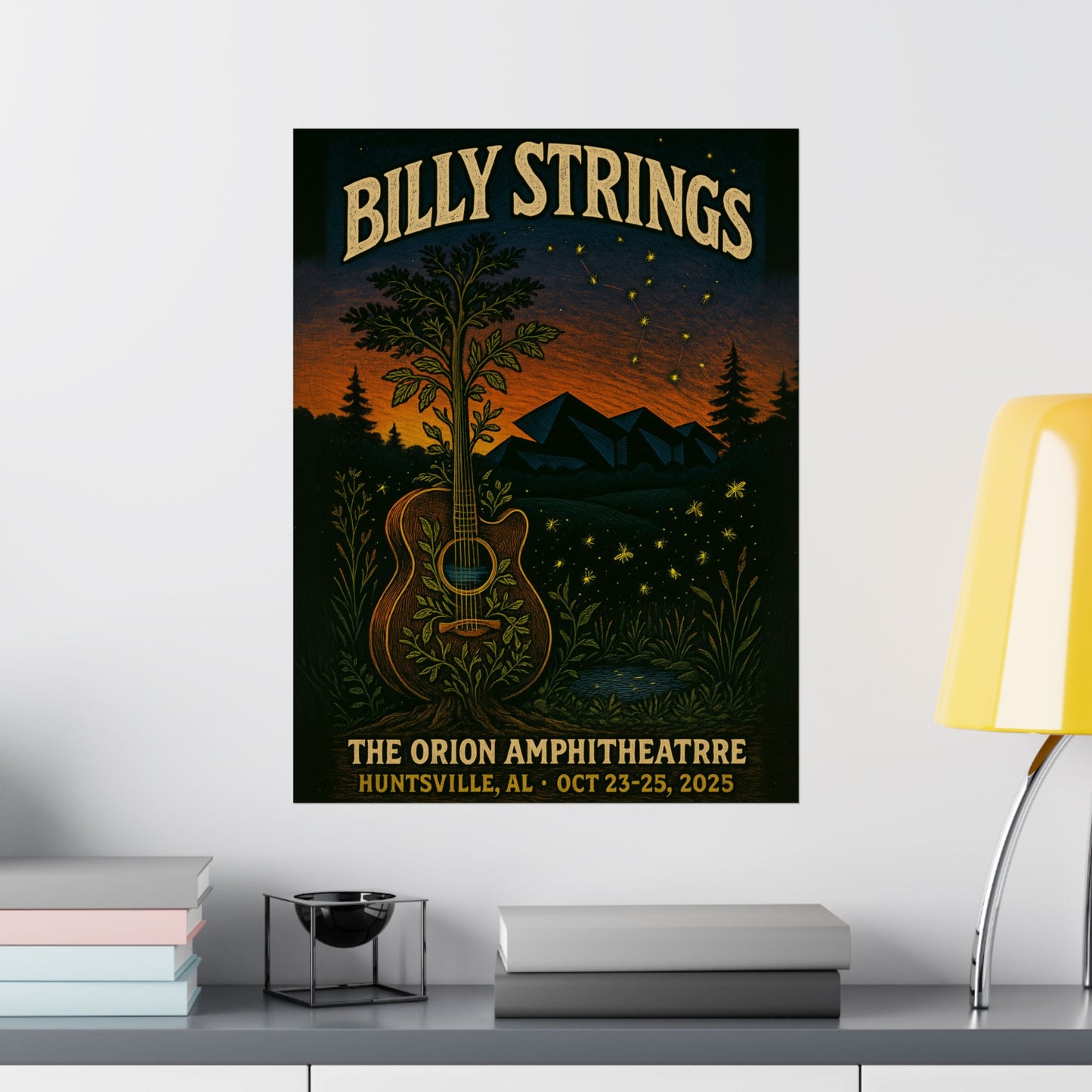 Billy Strings Huntsville | October 23-25, 2025| The Orion Amphitheatre | Variant 2