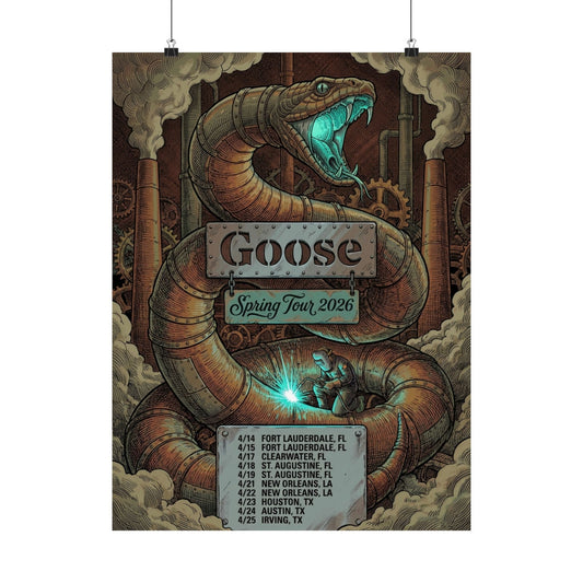 Goose | Spring Tour 2026 | Tour Poster V2