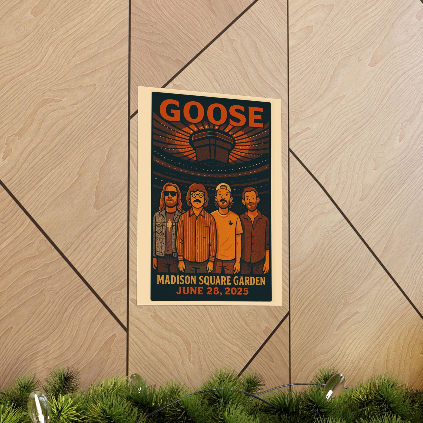 Goose Madison Square Garden Poster - June 28 2025