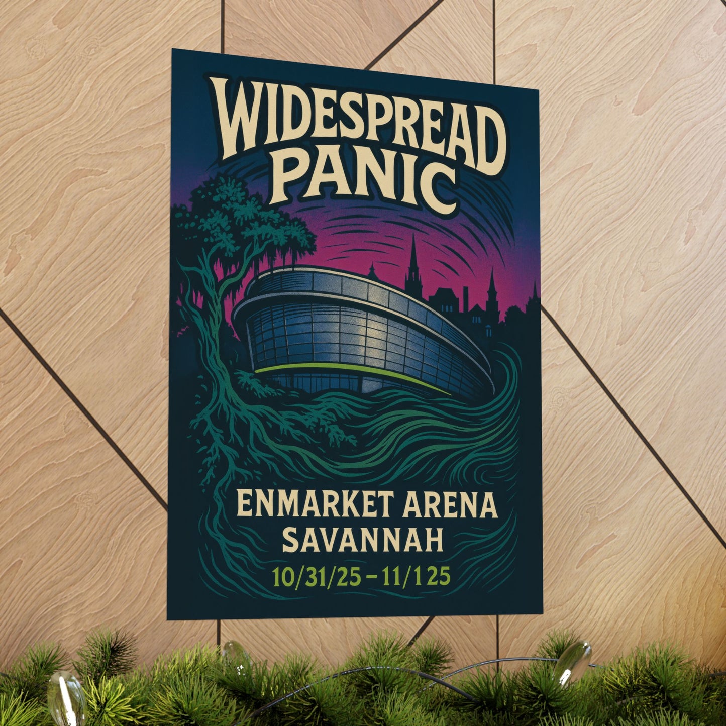 Widespread Panic Savannah Enmarket Arena Halloween 2025 | Variant 3