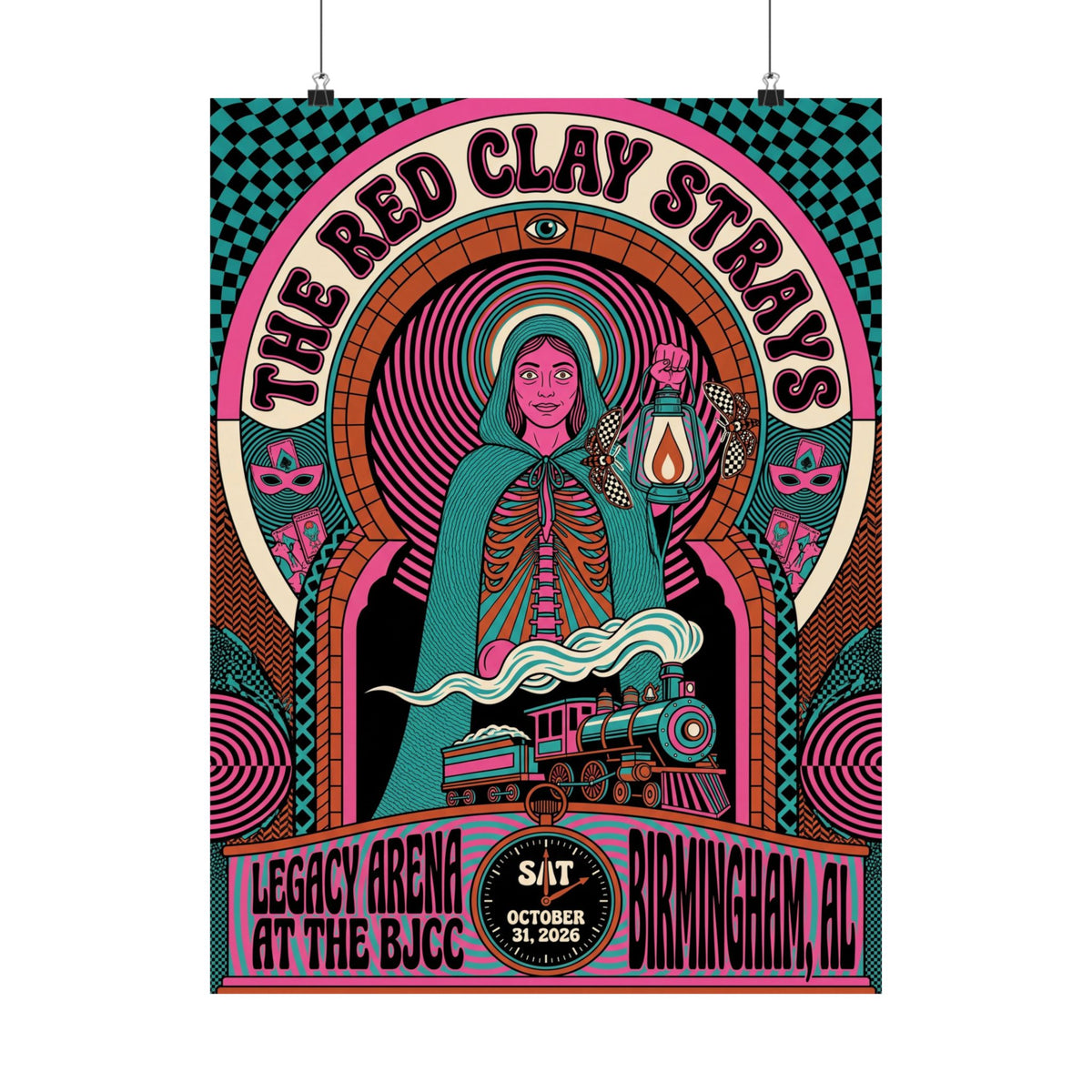 The Red Clay Strays | October 31, 2026 | Birmingham, AL | Concert Poster