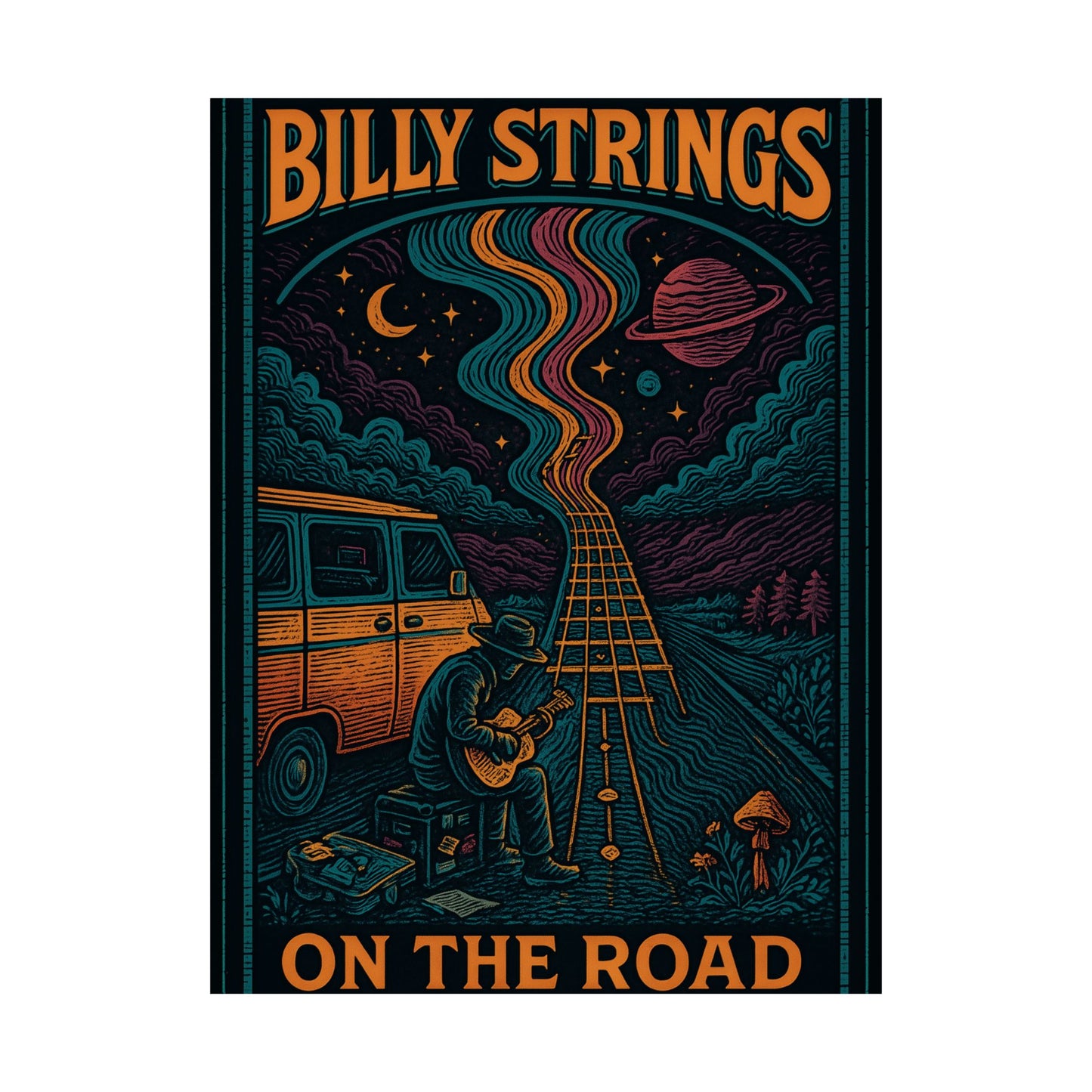 Billy Strings | The Traveler's Tune | Fan Made Music Art