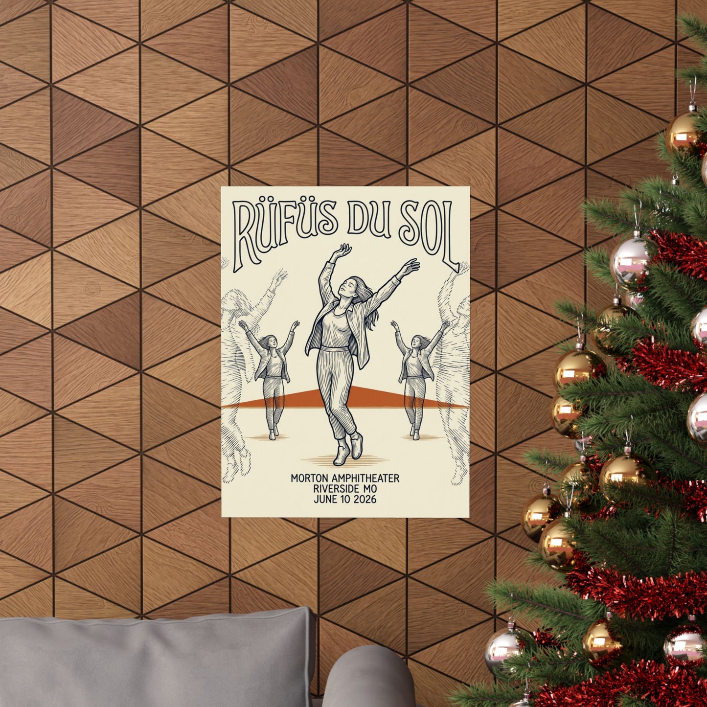 Rüfüs Du Sol | June 10, 2026 | Riverside, MO | Concert Poster