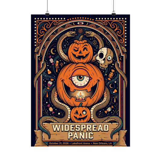 Widespread Panic | October 31, 2026 | New Orleans, LA | Concert Poster