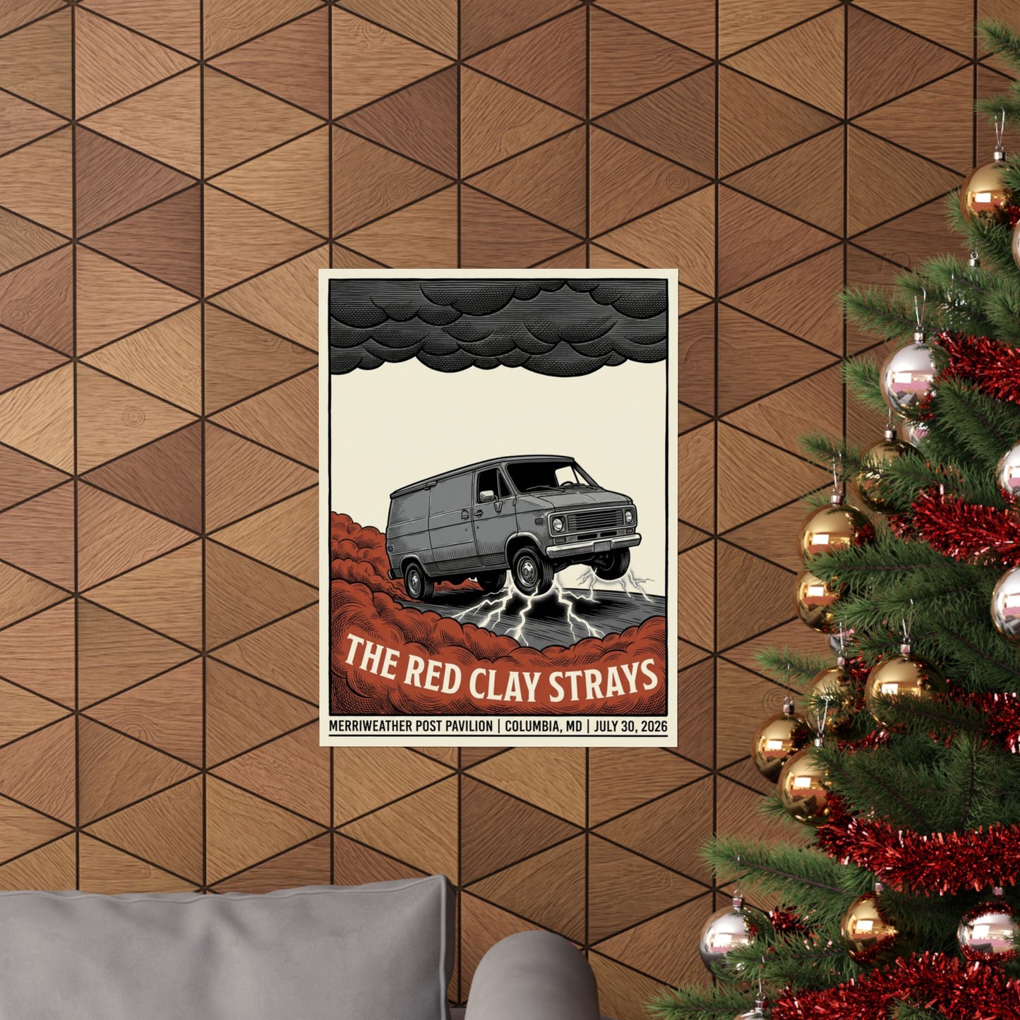 The Red Clay Strays | Columbia, MD | July 30, 2026 | Concert Poster