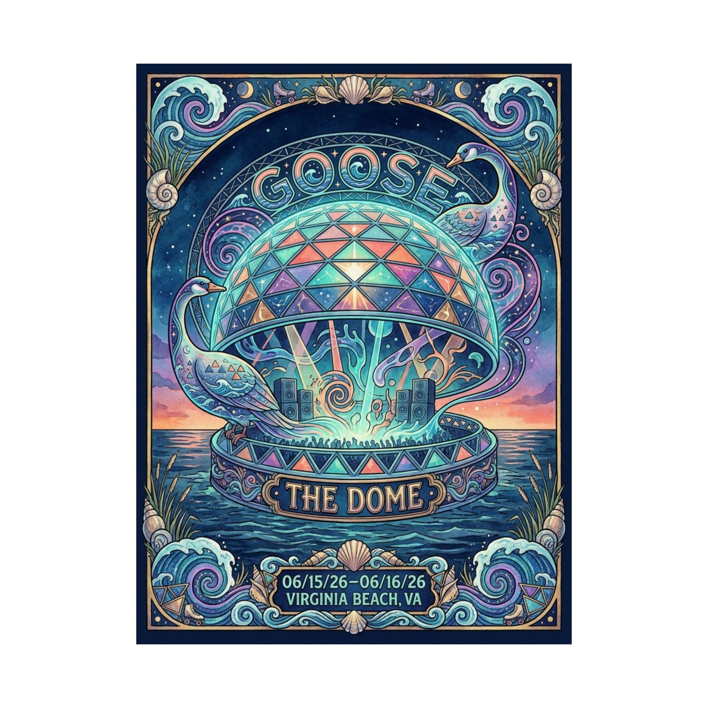 Goose  | 06/15/26–06/16/26 | Virginia Beach, VA | Concert Poster  | V2