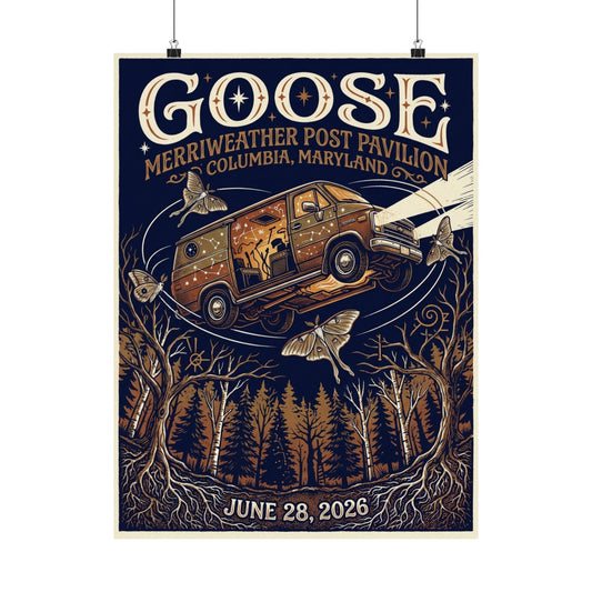 Goose  | 06/28/26 | Columbia, MD | Concert Poster  | V1