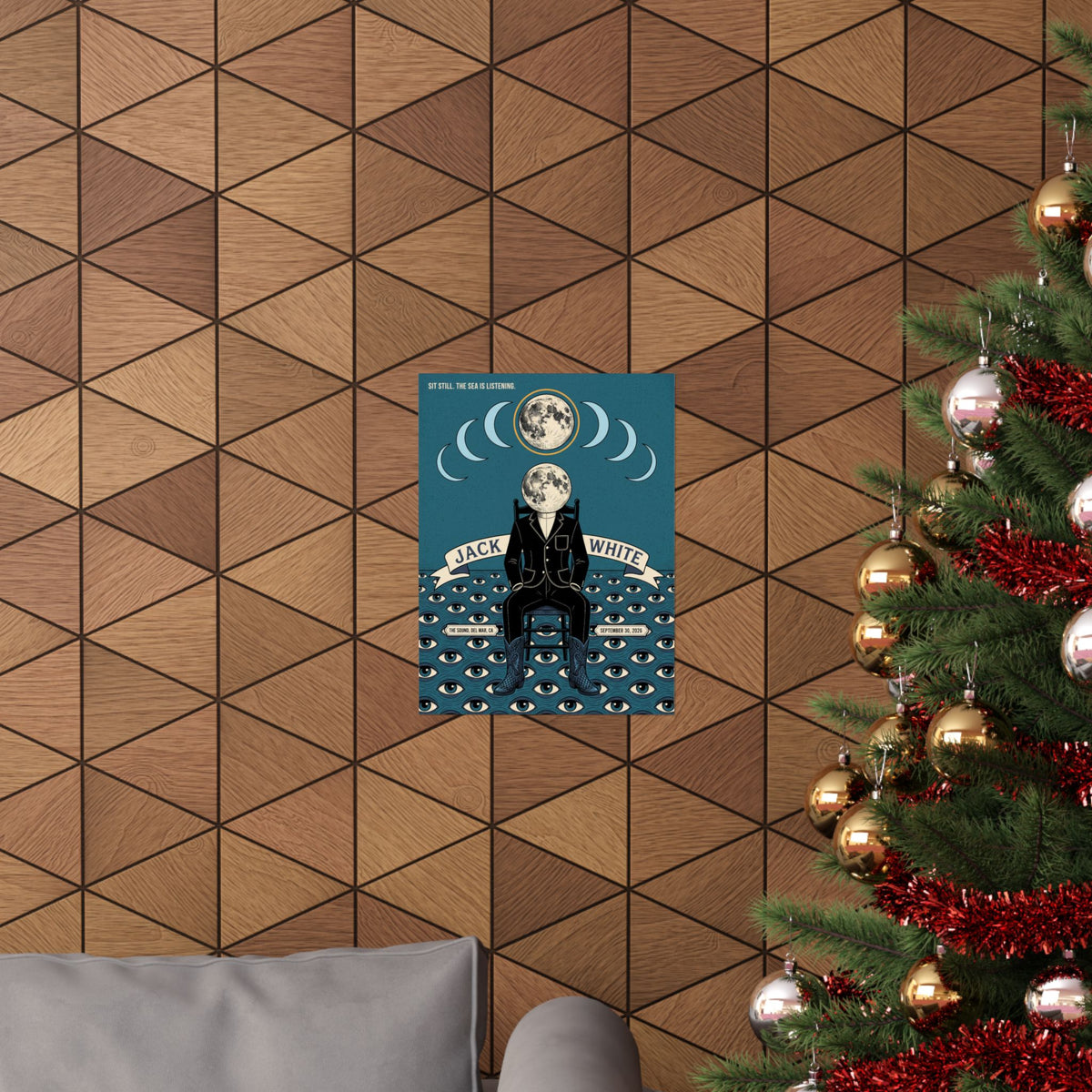 Jack White | September 30, 2026 | Del Mar, CA | Concert Poster