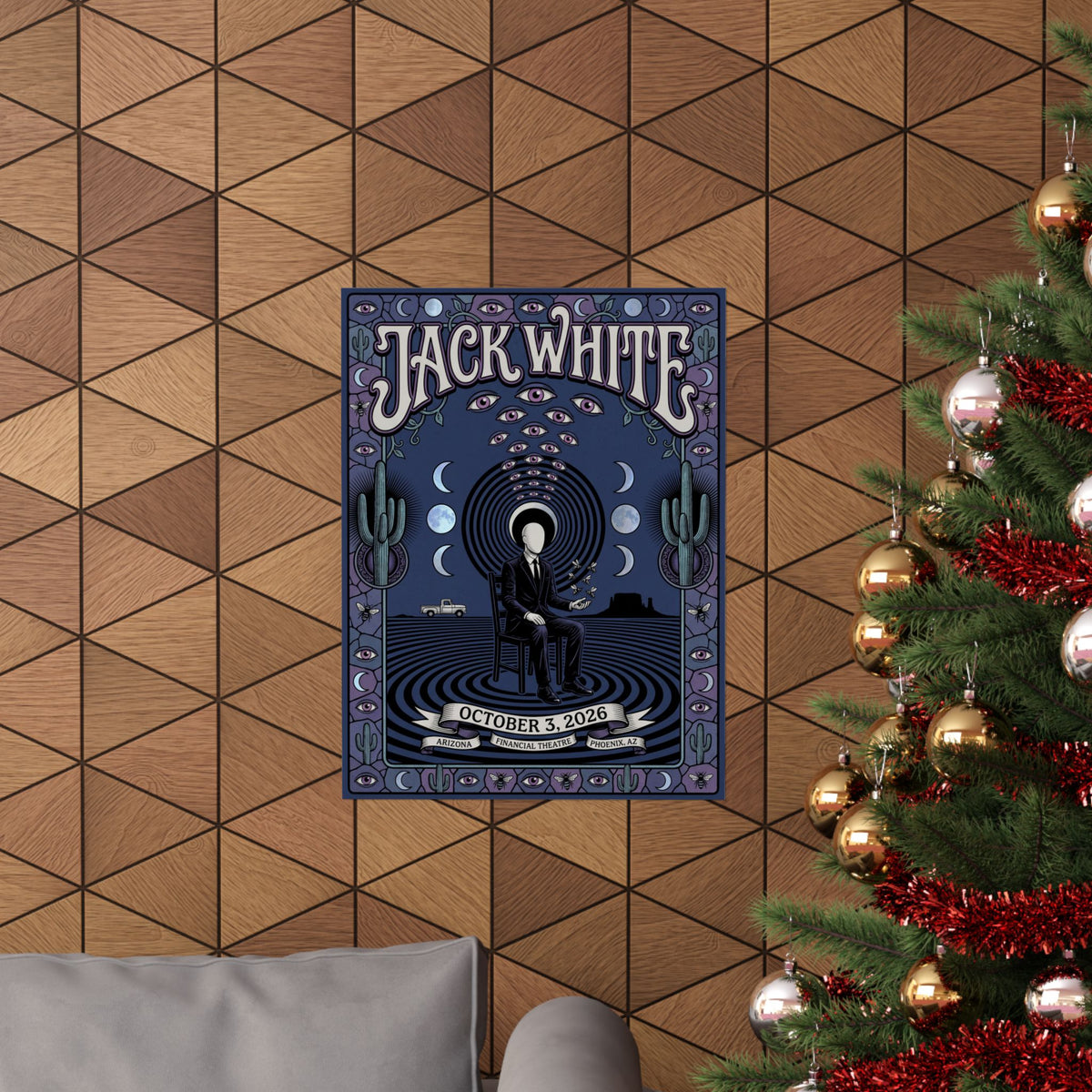 Jack White | October 3, 2026 | Phoenix, AZ | Concert Poster