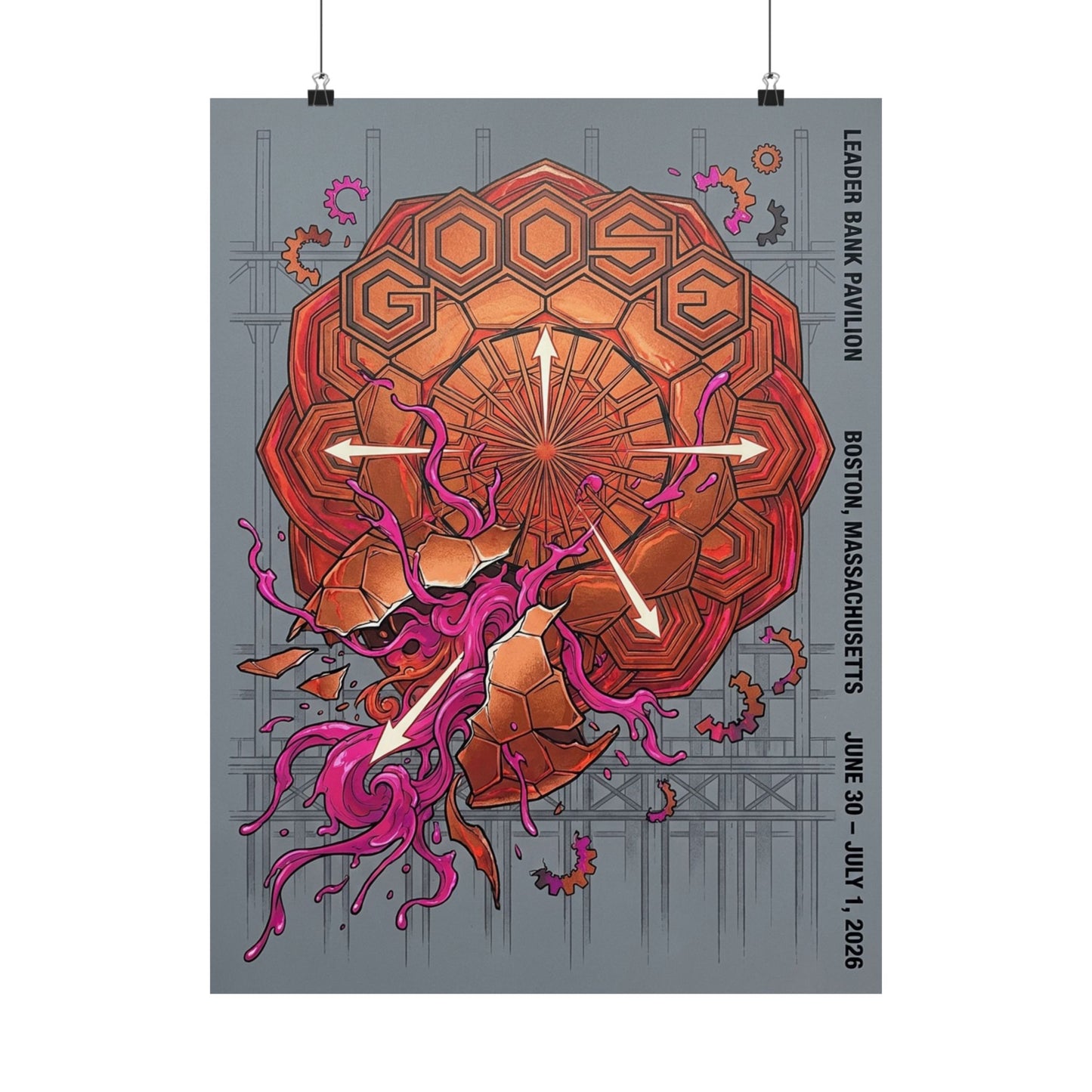 Goose  | 06/30/26–07/01/26 | Boston, MA | Concert Poster  | V2