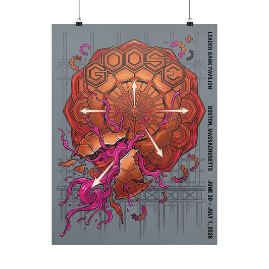 Goose  | 06/30/26–07/01/26 | Boston, MA | Concert Poster  | V2