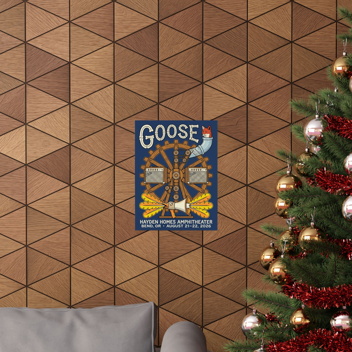 Goose | August 21–22, 2026 | Bend, OR | Concert Poster V1