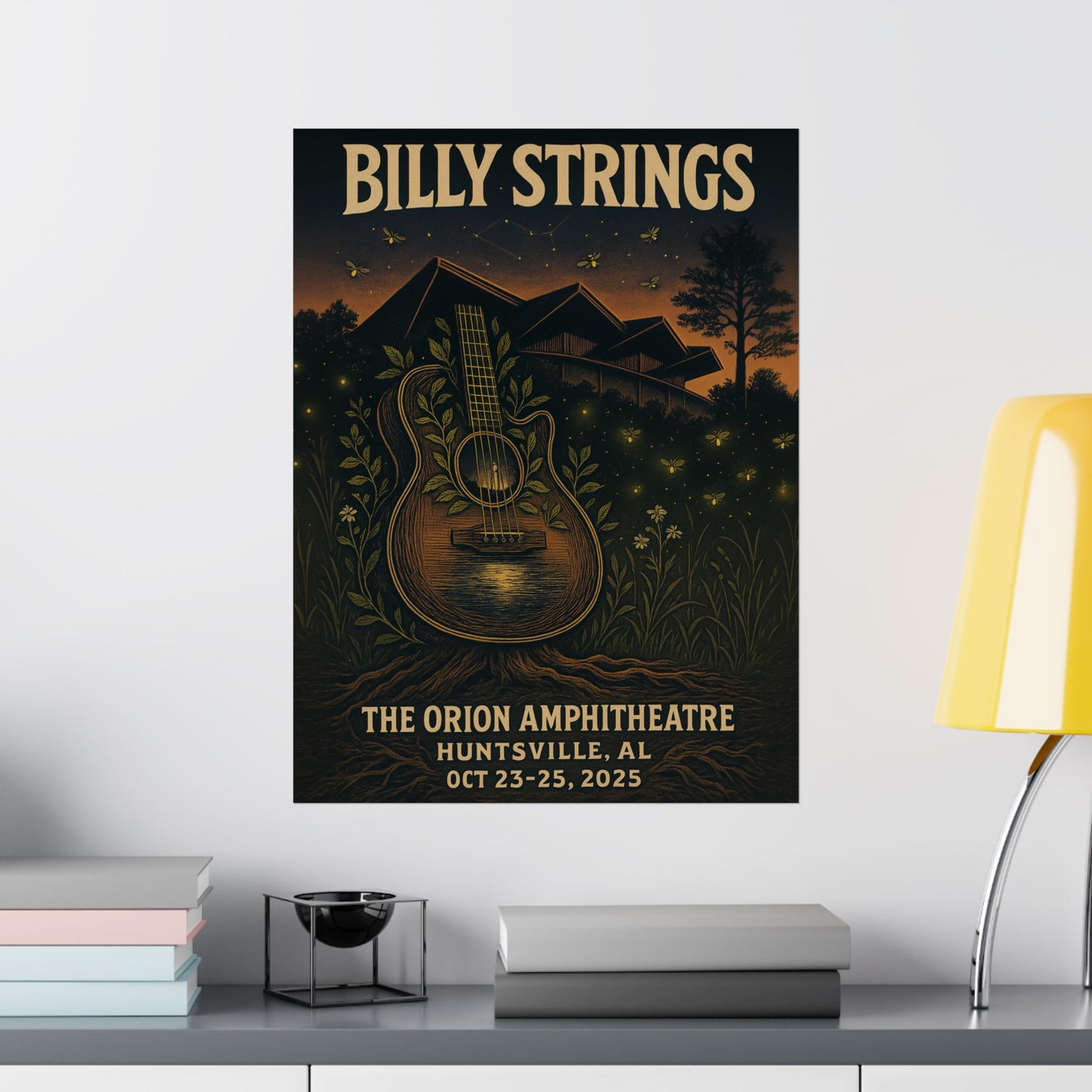 Billy Strings Huntsville | October 23-25, 2025| The Orion Amphitheatre | Variant 3