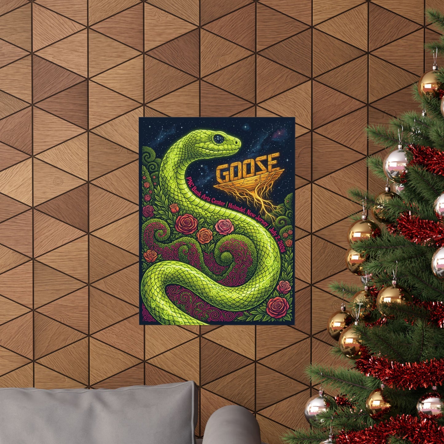 Goose  | 07/02/26 | Holmdel, NJ | Concert Poster  | V2