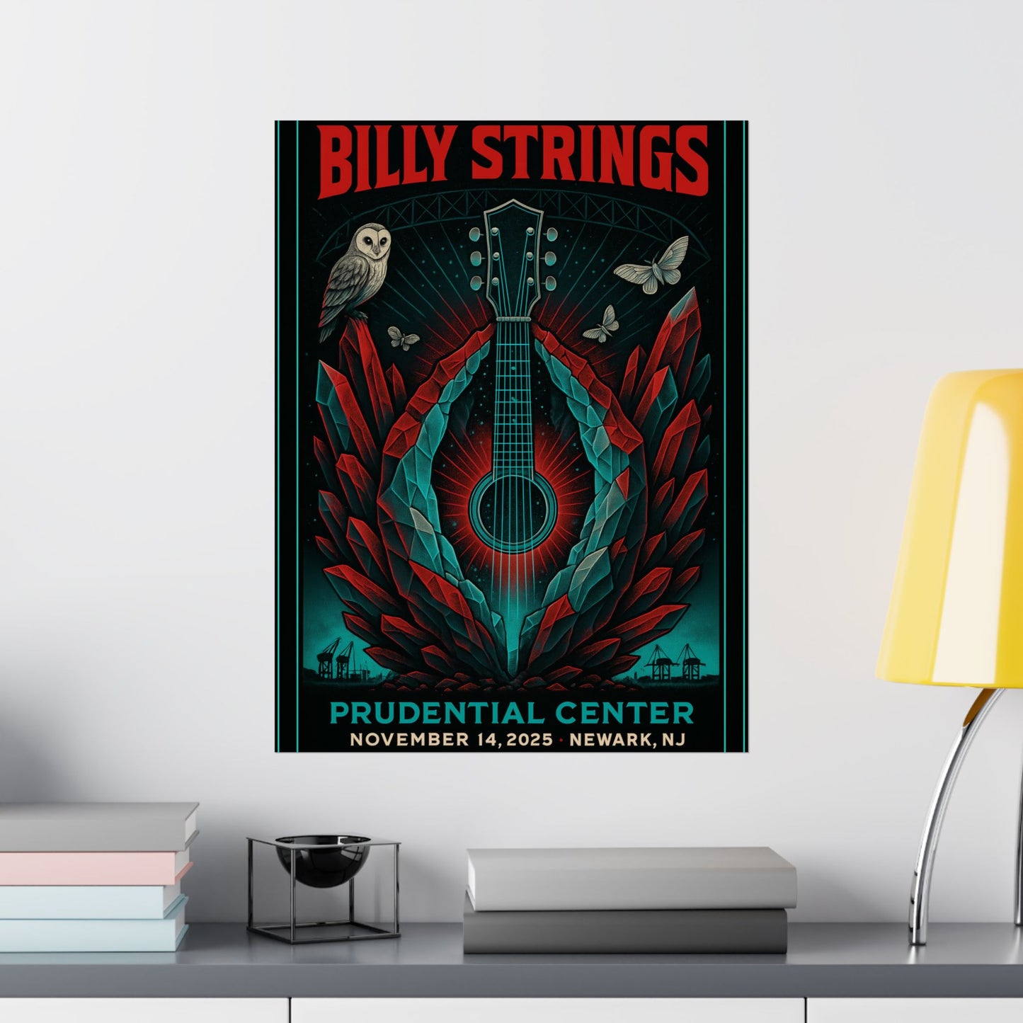 Billy Strings Newark November 14 & 15, 205 | Prudential Center | Concert Print | V1