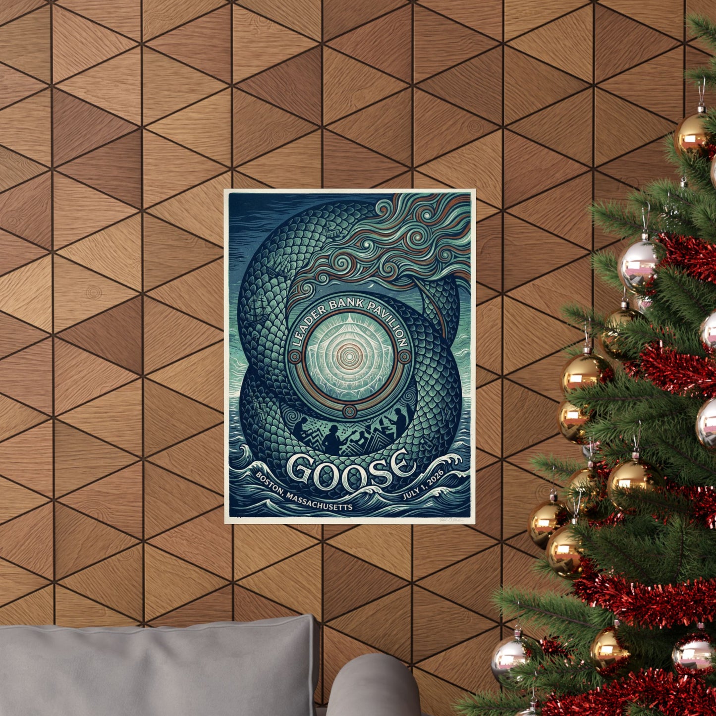 Goose  | 07/01/26 | Boston, MA | Concert Poster  | N2