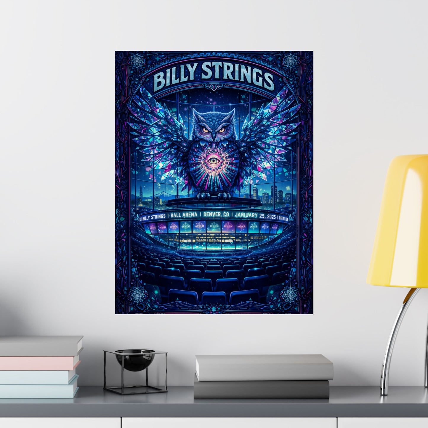 Billy Strings | 1/25/25 | Denver, CO | Concert Poster  | N2