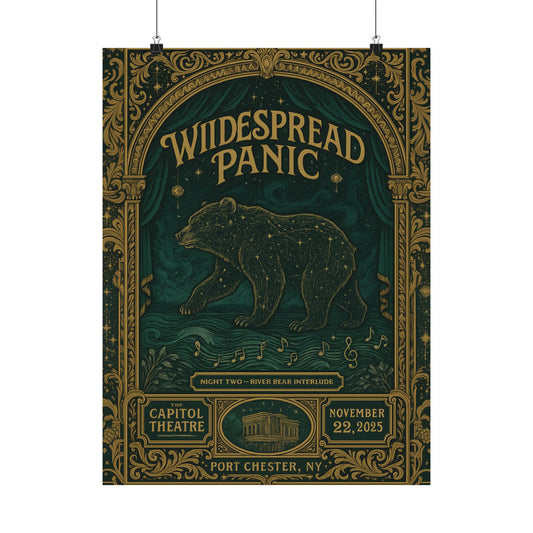 Widespread Panic Capitol Theatre Concert Print | November 22, 2025 | Port Chester
