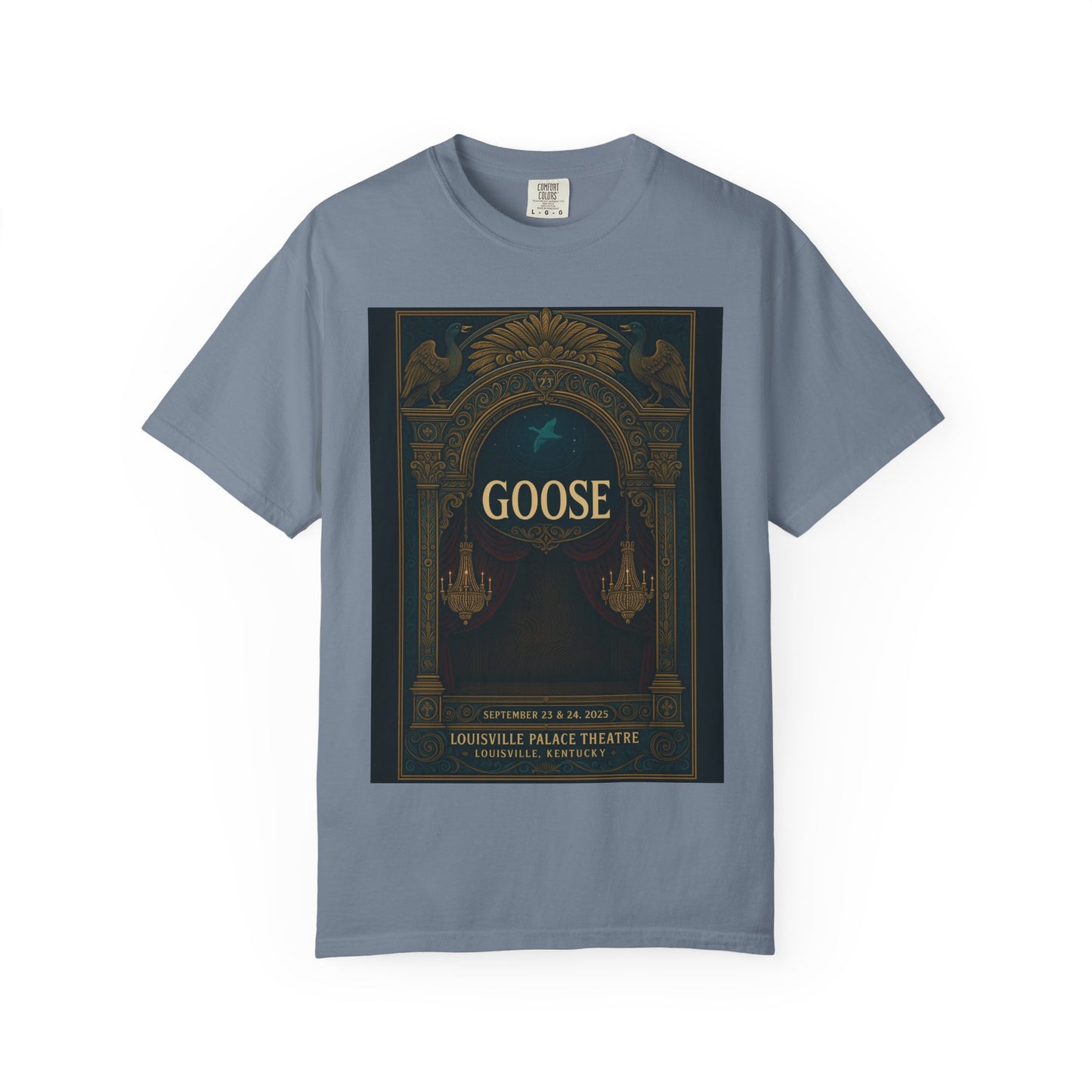Goose | 9/23/25 - 9/24/25 | Louisville, KY | Concert t-shirt  | V1