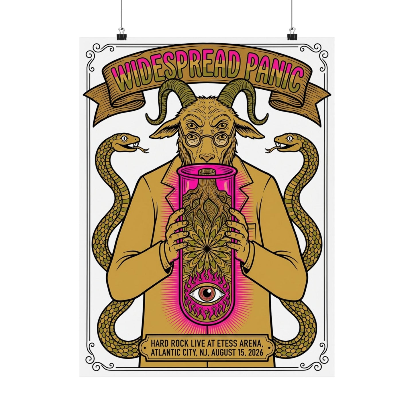 Widespread Panic | August 15, 2026 | Concert Poster