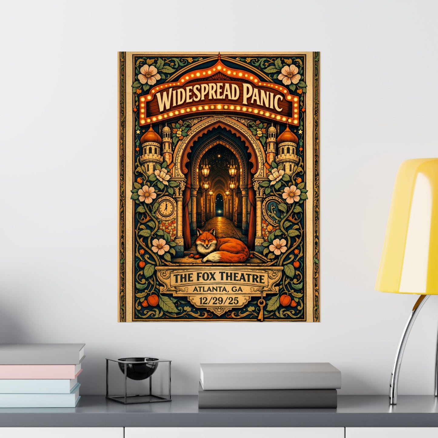 Widespread Panic | 12/29/25 | Atlanta, GA | Concert Poster  | N1